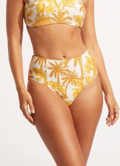Castaway High Waisted Pant - Tuscan Sunset 9 Castaway High Waisted Pant - Tuscan Sunset -Fashion Swimwear Store 40646 980 TuscanSuns 3