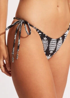 Corsica Tie Side Rio Pant - Black -Fashion Swimwear Store 40651 810 Black 7