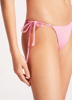Sea Dive Tie Side Rio Pant - Parfait Pink -Fashion Swimwear Store 40651 861 ParfaitPnk 7