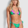 Full Bloom Tie Side Rio Pant - Jade -Fashion Swimwear Store 40651 932 Jade 1