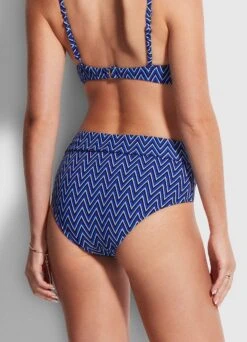 Cleo Pant With Side Tie - Indigo -Fashion Swimwear Store 40656 874 Indigo 4