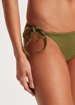 Seafolly Collective Hipster Tie Side - Avocado -Fashion Swimwear Store 40659 942 Avocado 6