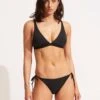 Seafolly Collective Hipster Tie Side - Black -Fashion Swimwear Store 40659 942 Black 1