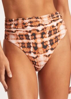 High Tide Roll Top Rio - Copper Tan 9 High Tide Roll Top Rio - Copper Tan -Fashion Swimwear Store 40665 979 Copper 20Tan 2