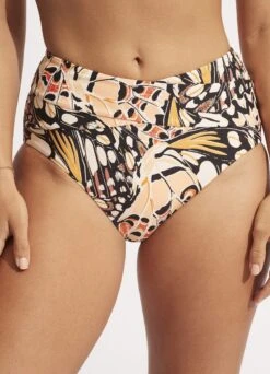 Take Flight High Waisted Pant - Mandarin -Fashion Swimwear Store 40673 914 Mandarin 7