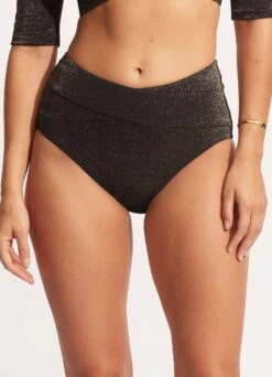 Poolside High Waist Pant - Sepia 12 Poolside High Waist Pant - Sepia -Fashion Swimwear Store 40673 959 Sepia 3