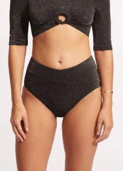 Poolside High Waist Pant - Sepia 13 Poolside High Waist Pant - Sepia -Fashion Swimwear Store 40673 959 Sepia 4