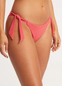 Havana Hipster Tie Side - Sun Kissed Coral -Fashion Swimwear Store 40678 815 SunKisdCrl 7