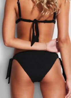 Riviera Hipster Tie Side - Black 12 Riviera Hipster Tie Side - Black -Fashion Swimwear Store 40678 929 Black 5