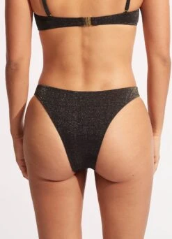 Poolside High Cut Rio - Sepia -Fashion Swimwear Store 40682 959 Sepia 5