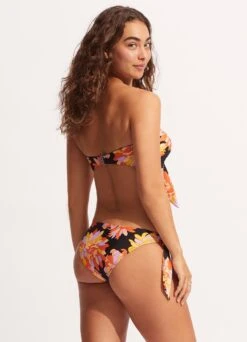 Palm Springs Tie-Side Pant - Black 12 Palm Springs Tie-Side Pant - Black -Fashion Swimwear Store 40683 703 Black 6