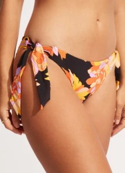 Palm Springs Tie-Side Pant - Black 13 Palm Springs Tie-Side Pant - Black -Fashion Swimwear Store 40683 703 Black 7