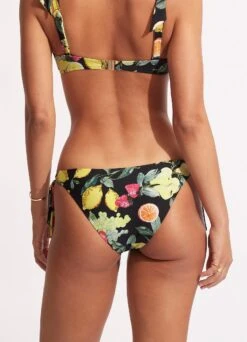 Lemoncello Tie-Side Pant - Black -Fashion Swimwear Store 40683 945 Black 5
