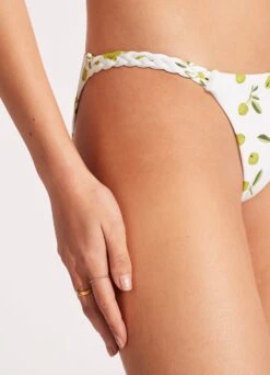 Summer Crush Hipster With Plaited Detail - Soft Olive 11 Summer Crush Hipster With Plaited Detail - Soft Olive -Fashion Swimwear Store 40689 035 SoftOlive 7