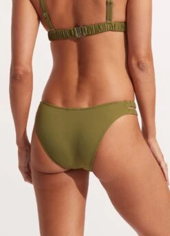 Seafolly Collective Gathered Tab Pant - Avocado 12 Seafolly Collective Gathered Tab Pant - Avocado -Fashion Swimwear Store 40691 942 Avocado 5
