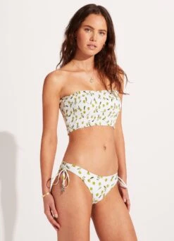 Summer Crush Loop Tie Side Pant - Soft Olive -Fashion Swimwear Store 40692 035 SoftOlive 5