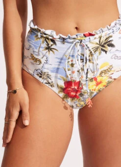 Coast To Coast High Waisted Pant - Powder Blue 11 Coast To Coast High Waisted Pant - Powder Blue -Fashion Swimwear Store 40705 913 PowderBlue 7