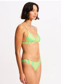 Mod Squad High Cut Rio - Lime Burst -Fashion Swimwear Store 40707 050 Lime 20Burst 5