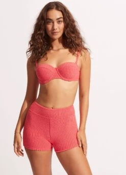 Havana Boyleg - Sun Kissed Coral -Fashion Swimwear Store 40712 815 SunKisdCrl 4