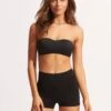 Seafolly Collective Boyleg Pant - Black 2 Seafolly Collective Boyleg Pant - Black -Fashion Swimwear Store 40712 942 Black 3