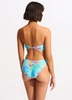 Under The Sea High Leg Bikini Bottom - Blue Mist 10 Under The Sea High Leg Bikini Bottom - Blue Mist -Fashion Swimwear Store 40726 061 Blue 20Mist 6