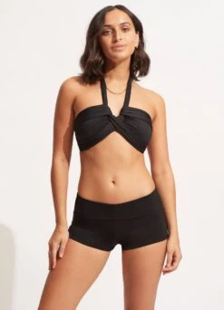 Seafolly Collective Roll Top Boyleg