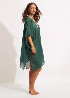 Amnesia Kaftan - Evergreen -Fashion Swimwear Store 52162 Evergreen 3