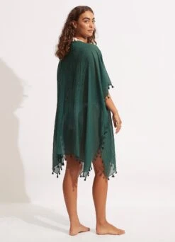 Amnesia Kaftan - Evergreen -Fashion Swimwear Store 52162 Evergreen 4