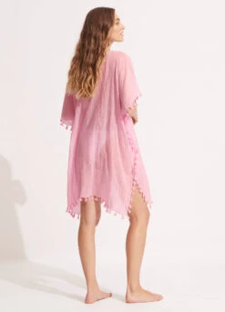 Amnesia Kaftan - Parfait Pink -Fashion Swimwear Store 52162 ParfaitPnk 5