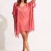 Amnesia Kaftan - Sun Kissed Coral