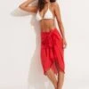 Cotton Gauze Sarong - Chilli -Fashion Swimwear Store 52965 SG Chilli 1 06db07c1 d663 441e 83f3 20884d7c62c9