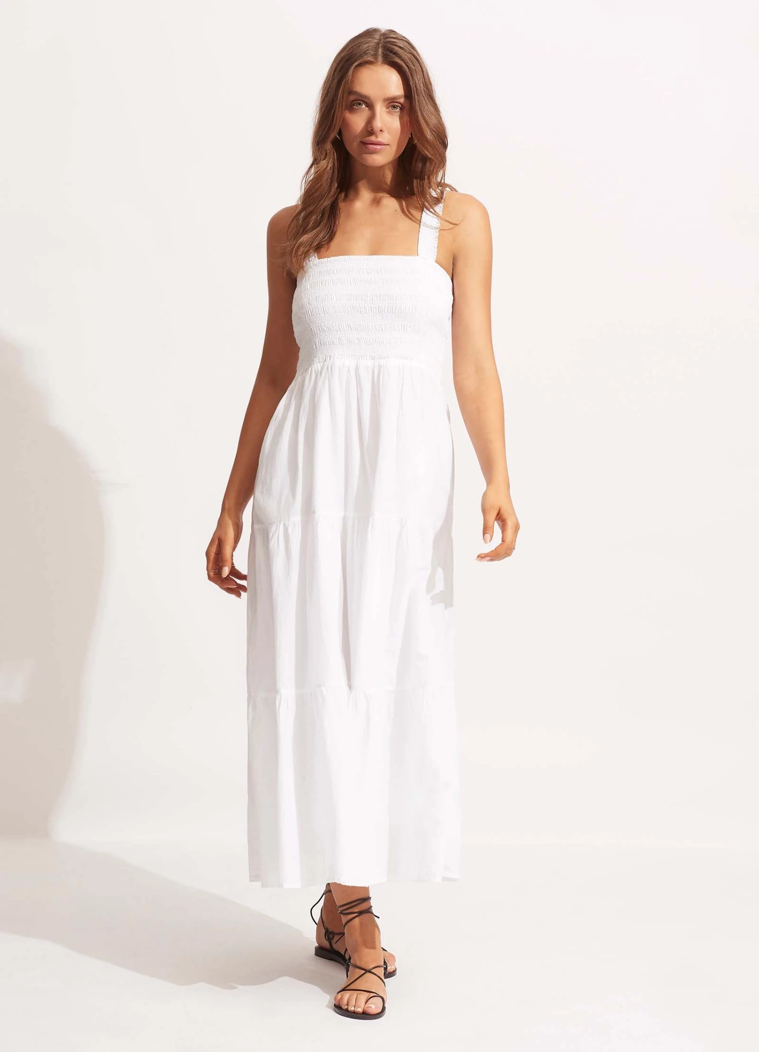 Beach House Dress - White 3 Beach House Dress - White