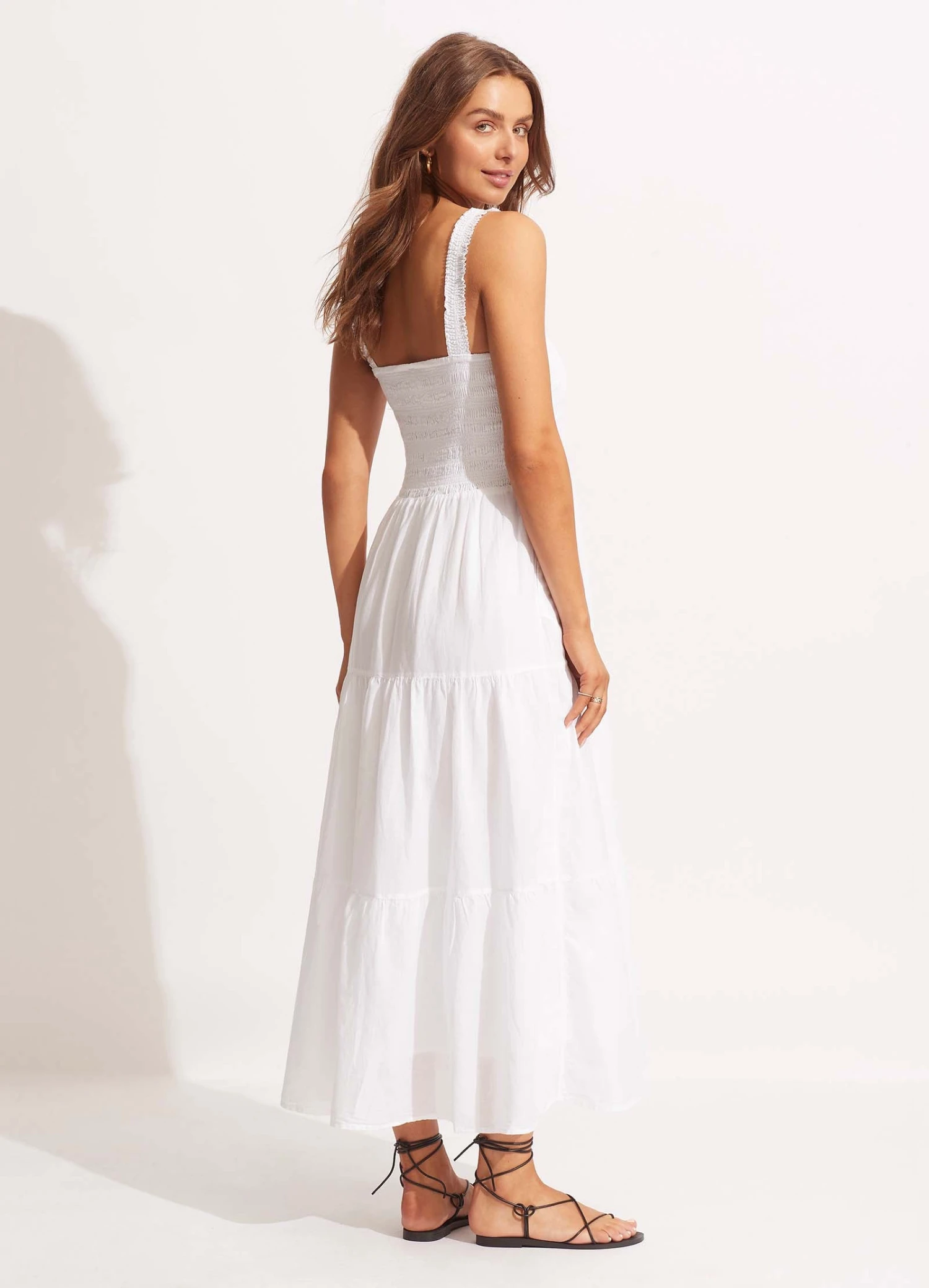 Beach House Dress - White 5 Beach House Dress - White - Image 3
