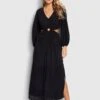 Drifter Cut Out Dress- Black -Fashion Swimwear Store 54548 DR Black 1