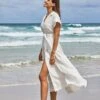 Sunday Dress- White 1 Sunday Dress- White -Fashion Swimwear Store 54598 DR White