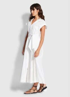 Sunday Dress- White 12 Sunday Dress- White -Fashion Swimwear Store 54598 DR White 3