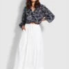 Sunday Skirt- White -Fashion Swimwear Store 54600 SK White 1