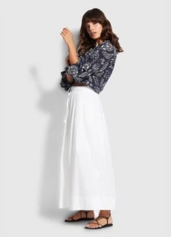 Sunday Skirt- White -Fashion Swimwear Store 54600 SK White 4