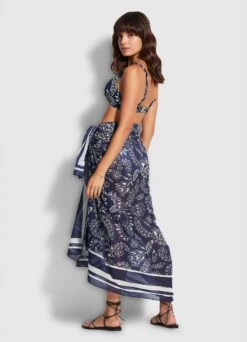 Folklore Pareo- True Navy -Fashion Swimwear Store 54602 SG True 20Navy 6