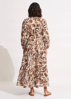 Island In The Sun Button Dress - Ecru 15 Island In The Sun Button Dress - Ecru -Fashion Swimwear Store 54687 DR Ecru 5