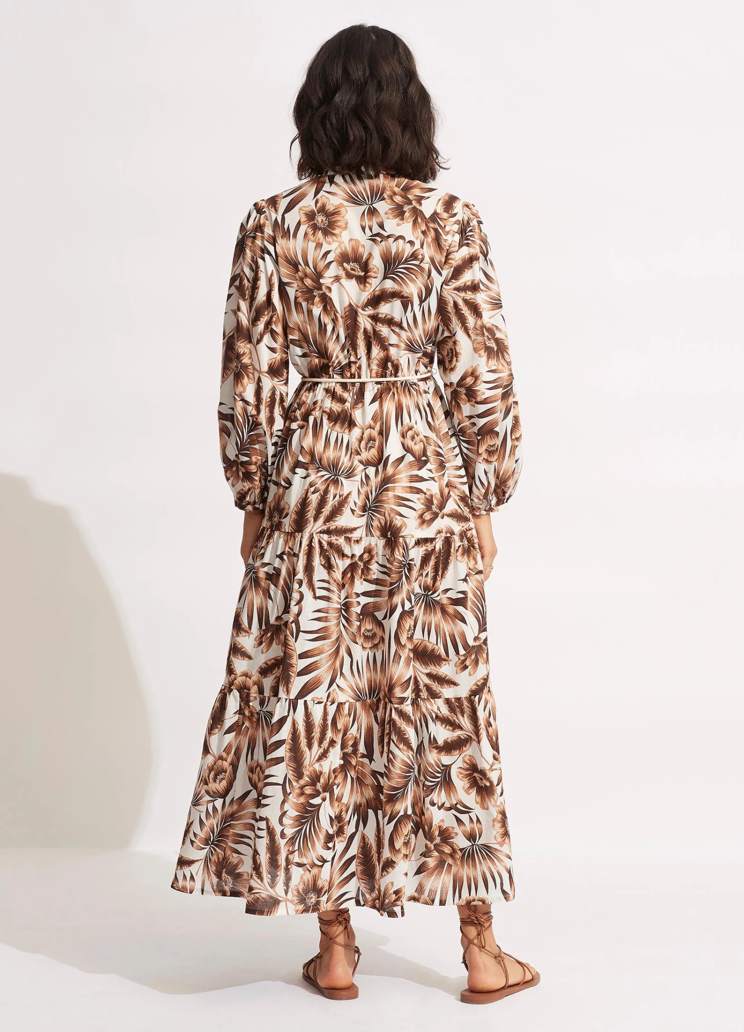 Island In The Sun Button Dress - Ecru 8 Island In The Sun Button Dress - Ecru - Image 6