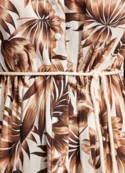 Island In The Sun Button Dress - Ecru 17 Island In The Sun Button Dress - Ecru -Fashion Swimwear Store 54687 DR Ecru 6