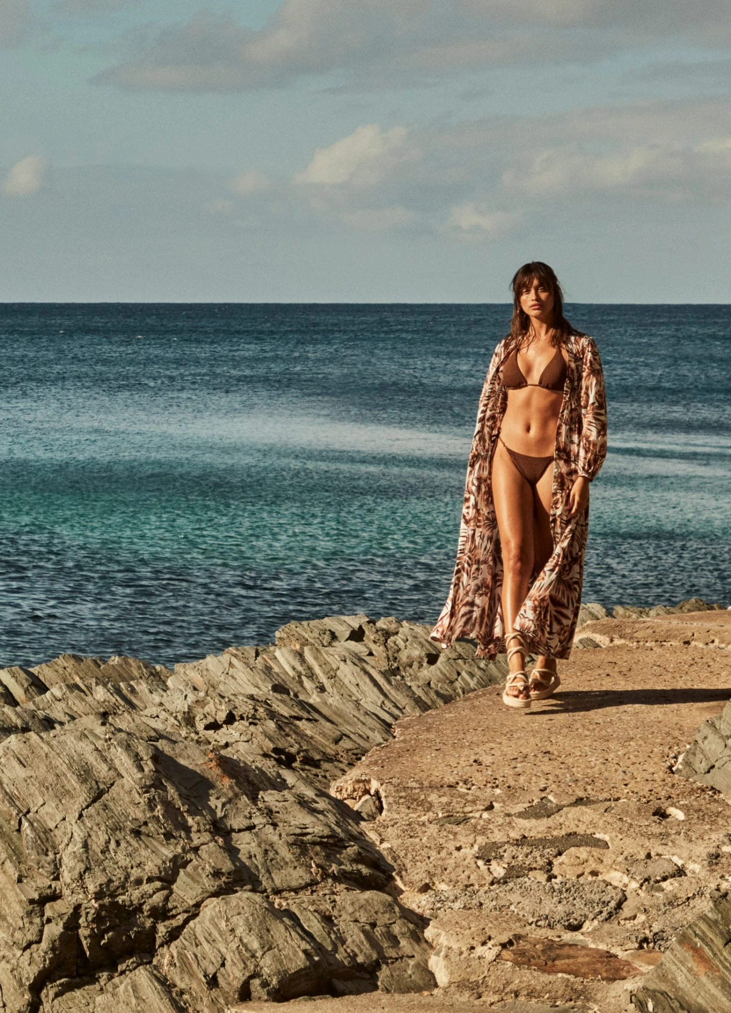 Island In The Sun Button Dress - Ecru 9 Island In The Sun Button Dress - Ecru - Image 7