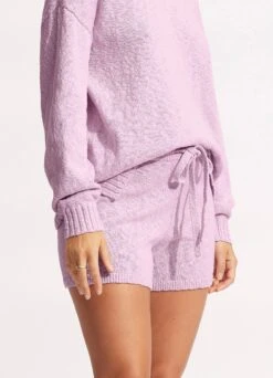 Boucle Short- Lilac -Fashion Swimwear Store 54694 KN Lilac 3