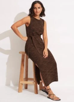 Daybreak Knit Dress- Chocolate