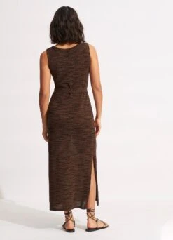 Daybreak Knit Dress- Chocolate -Fashion Swimwear Store 54698 KN Chocolate 4