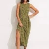 Daybreak Knit Dress- Olive
