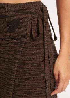 Daybreak Knit Skirt- Chocolate 14 Daybreak Knit Skirt- Chocolate -Fashion Swimwear Store 54699 KN Chocolate 6