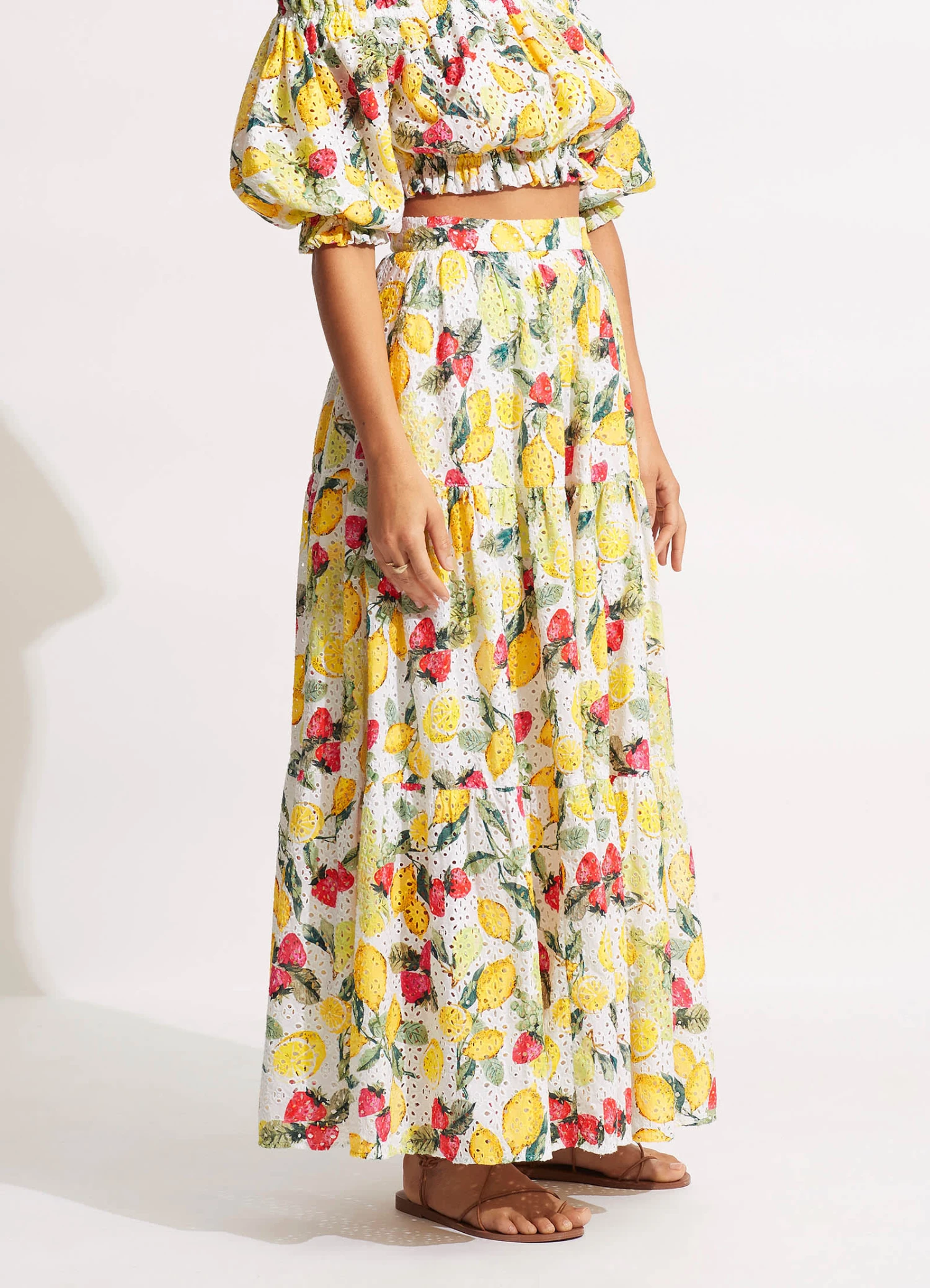 Lemoncello Tiered Skirt - Lemoncello 6 Lemoncello Tiered Skirt - Lemoncello - Image 4