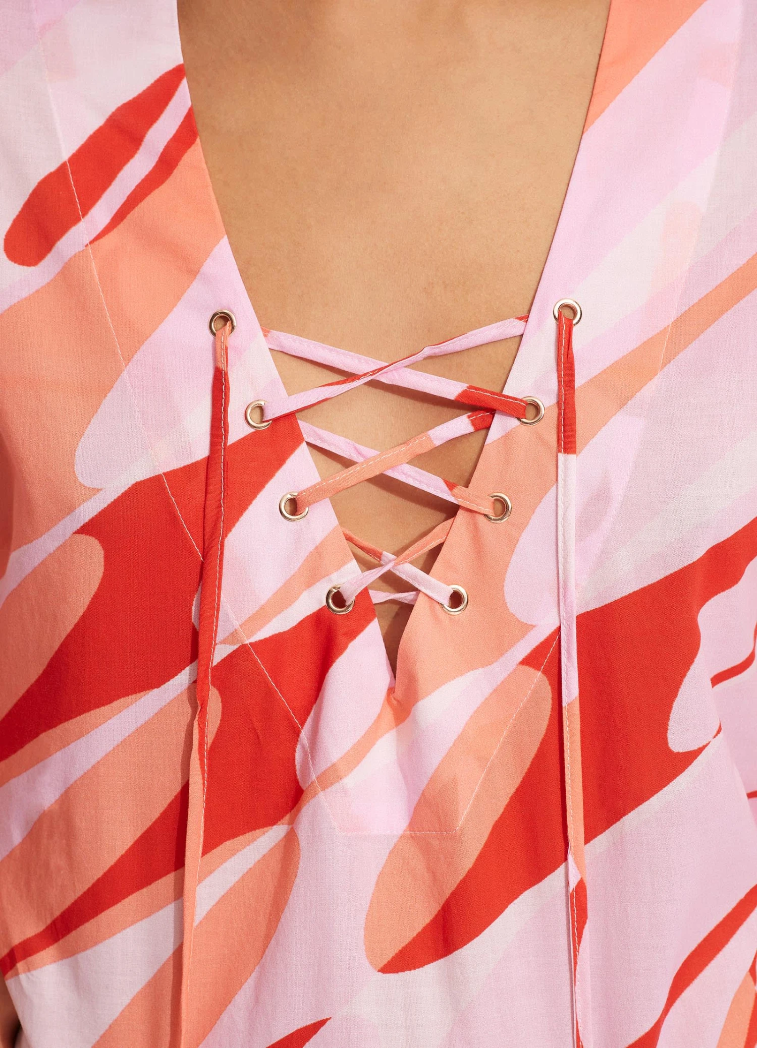 PoolsideMaxi Cover Up - Chintz Pink 7 PoolsideMaxi Cover Up - Chintz Pink - Image 5